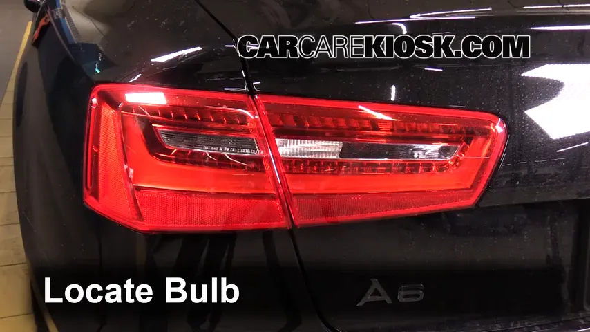 2013 Audi A6 Quattro Premium 3.0L V6 Supercharged Lights Fog Light (replace bulb)